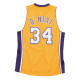 Mitchell & Ness Ανδρική φανέλα Shaquille O'Neal Los Angeles Lakers 1999-00 Swingman Player Jersey